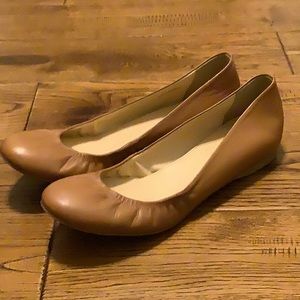 J.Crew Cece Leather Ballet Flats